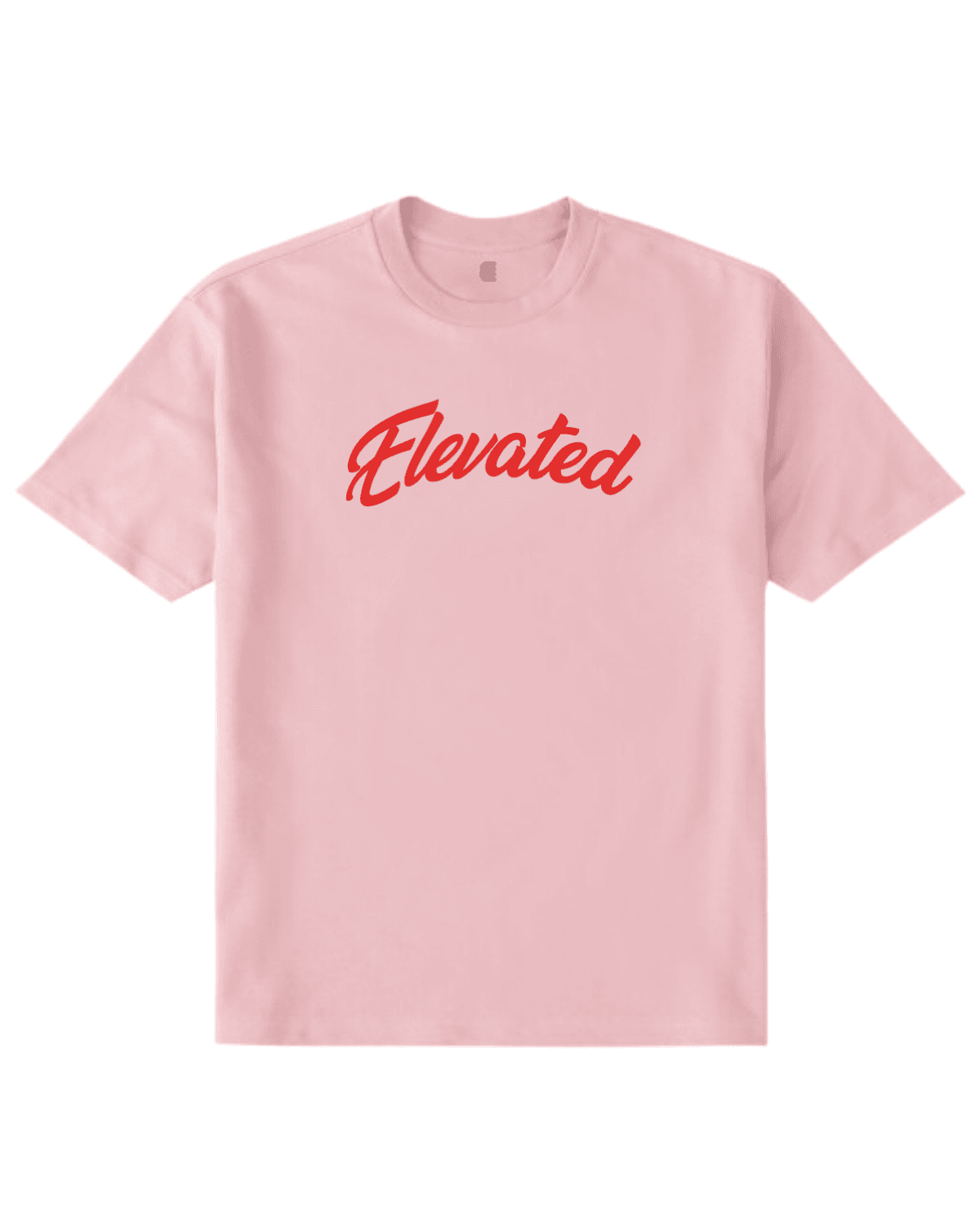 Elevated Athleisure Relaxed Fit Tee - Pink